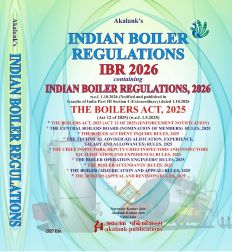 Akalanks INDIAN BOILER REGULATIONS 2026 alongwith Boilers Act 2025 and New Rules IBR 2026